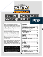 HeroClix Single Universe Core Rules v.2019.01