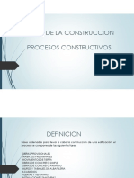 Procesos Constructivos