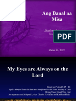 3rdSun-Lent March 24, 2019T