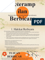 Keterampilan Berbicara