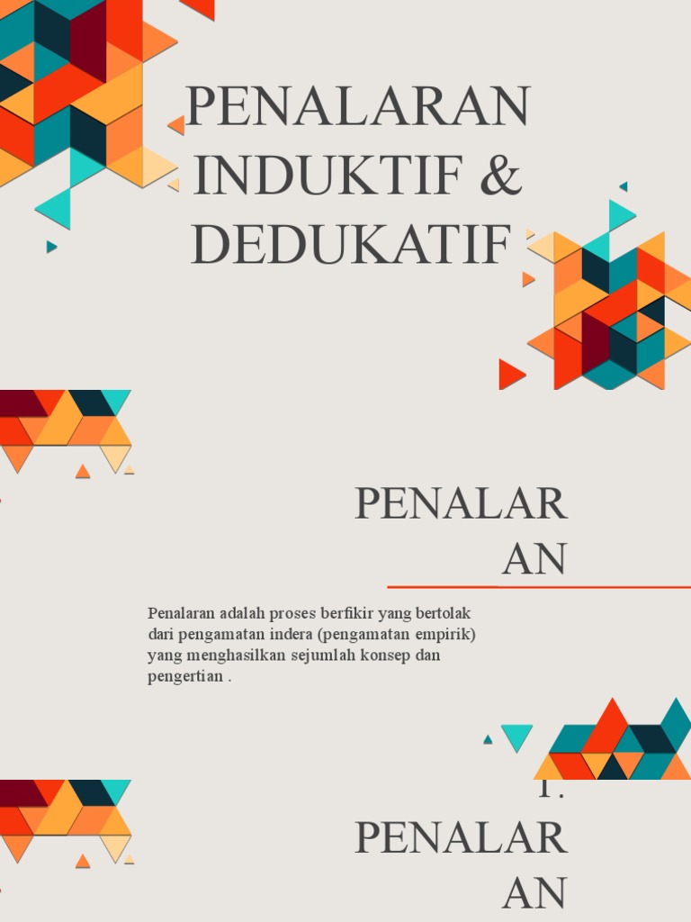 Penalaran Induktif dan Deduktif | PDF