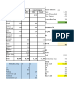 Pea Company Soup Company Debit Credit Debit Credit: Income Statement