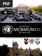 Methodist College Belfast Model United Nations 2011 Invitation to all schools