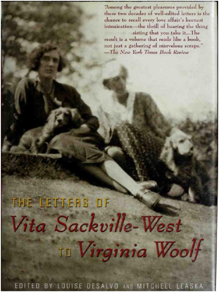 The Letters of Vita Sackville-West To Virginia Woolf PDF Virginia Woolf Orlando A Biography