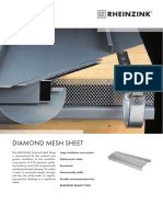 Product Information Diamond Mesh Sheet 100235 v011 en de