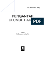 Pengantar Ulumul Hadits: Dr. Abd. Wahid, M.Ag