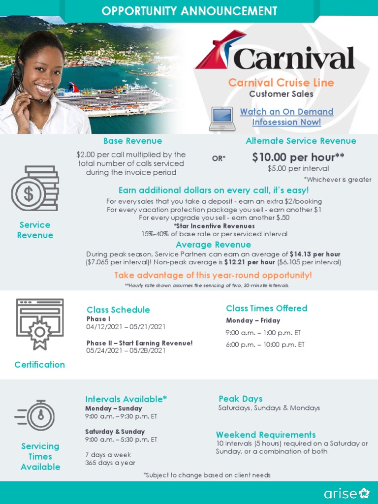 Carnival Customer Sales Service Partner 4.12.21 PDF PDF Background