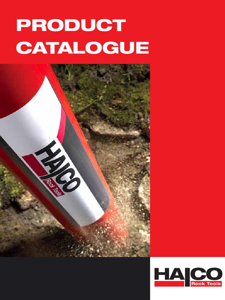 Halco Product Catalogue 2011 | PDF | Drilling Rig | Drill