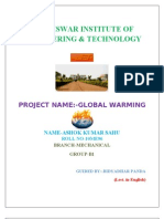 Jhadeswar Institute of Engineering & Technology: Project Name:-Global Warming