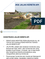 Materi 2b Konstruksi Badan Jalan Rel (Tugas Mahasiswa) KJKA