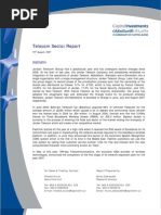 Telecom Sector Report