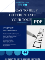 10 Ideas To Help Differentiate Your Tours