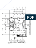 Ground Floor Plan: A A B C D E F