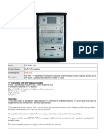 TV Transmitter UHF/VHF All Band Available