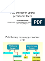 Pulp Therapy in Young Permanent Teeth
