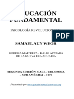 1970 Samael Aun Weor Educación Fundamental