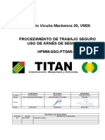 VM20-SSO-PTSMI-00 - PTS USO DE ARNES DE SEGURIDAD Rev. 00