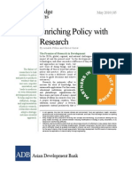 Enriching Policy With Research