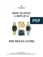 How To Spot A Replica - The Rolex Guide