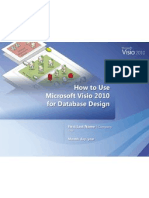 How To Use Microsoft Visio 2010 For Database Design: First Last Name