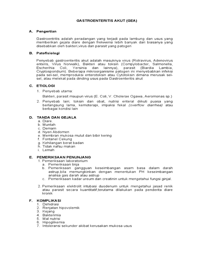 Gastroenteritis Akut Pdf