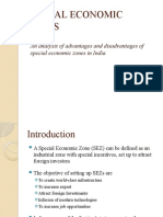 Special Economic Zones: An Analysis of Advantages and Disadvantages of Special Economic Zones in India