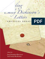 Reading Emily Dickinson's Letters - Critical Essays