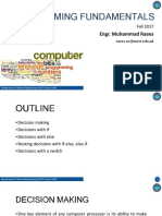 Programming Fundamentals: Engr. Muhammad Raees