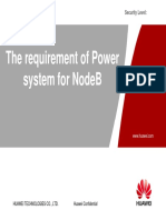 NodeB Power Requirements