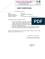 Surat Surat Pernyataan