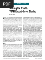 Notes About VSAM RLS