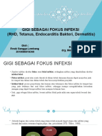 GM - Afriyani - Gigi Sebagai Fokus Infeksi (RHD, Tetanus, Endocarditis Bakteri, Dermatitis)