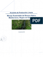 Apl Manejo Sustentable Del Bosque Nativo Mediterraneo - Region de Valparaiso