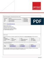 Web Address Contact No Email-Id BSE NSE