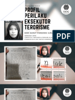 Visual Indikator Grafis Profil Pelaku Eksekutor Teroris 2021