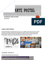 Arte Postal Atividade Livro de Arte Páginas 78 79 81