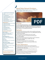 Anue Signal Delay Product Brief