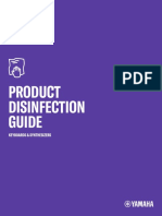 Product Disinfection Guide: Keyboards & Synthesizers