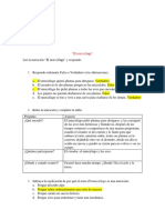 Actividad Comprensión - El Murciélago.