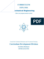 2019-09-12 - Diploma in Mechanical Engineering Revised 2014