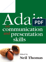 The Concise Adair on Communication and Presentation Skills ( PDFDrive )