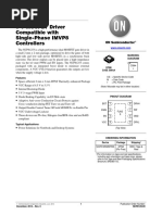 NCP81253 5 V MOSFET Driver Compatible With Single-Phase IMVP8 Controllers