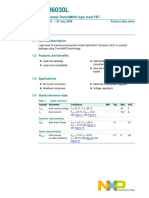 Product Profile: N-Channel Trenchmos Logic Level Fet