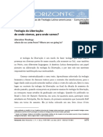 Teologia Da Libertacao de Onde Viemos Para Onde Va