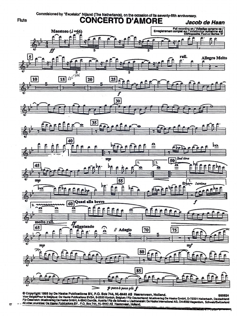 Concerto D'amore PDF