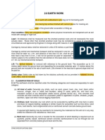 Earthwork Specifications