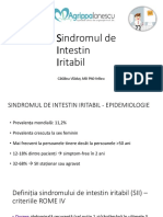 CV Sindromul de Intestin Iritabil 2019