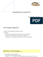 Hemoragiile Digestive