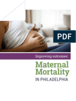 Maternal Mortality in Philadelphia