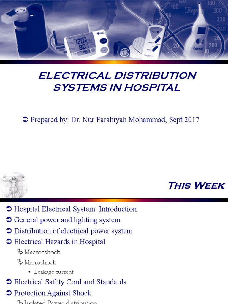 Hospital Electrical Systems Guide | PDF | Electric Power Distribution |  Mains Electricity